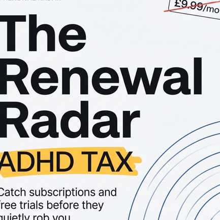 The Renewal Radar